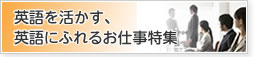 英語などの語学力を活かすお仕事